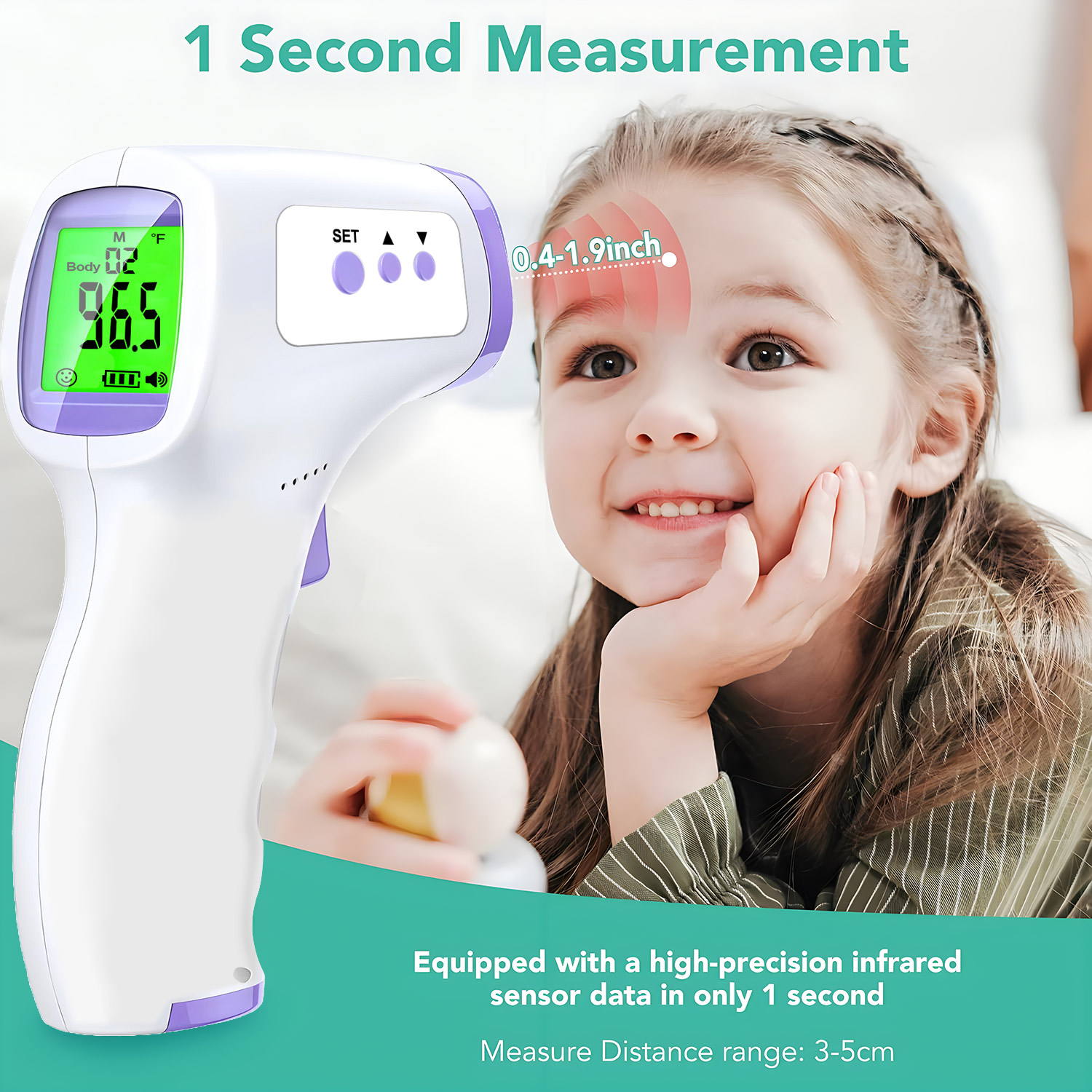 Non-contact Digital Infrared F - огляд і ціна Do Oxygen Meter