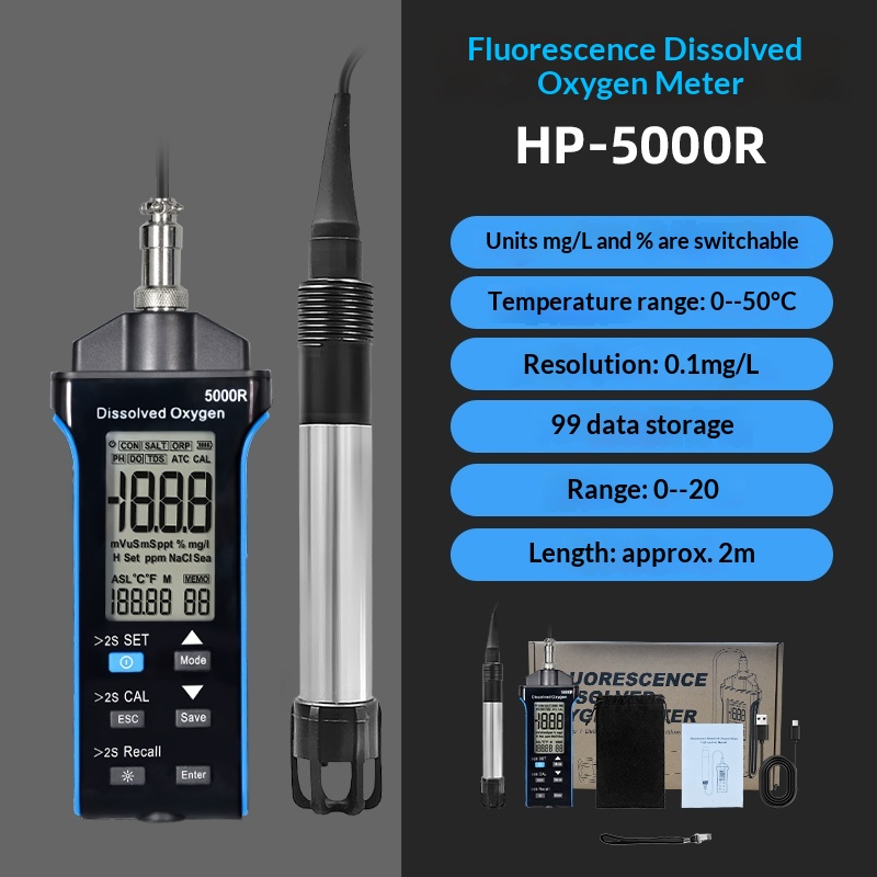 HoldPeak Fluorescence Dissolve - огляд і ціна Do Oxygen Meter